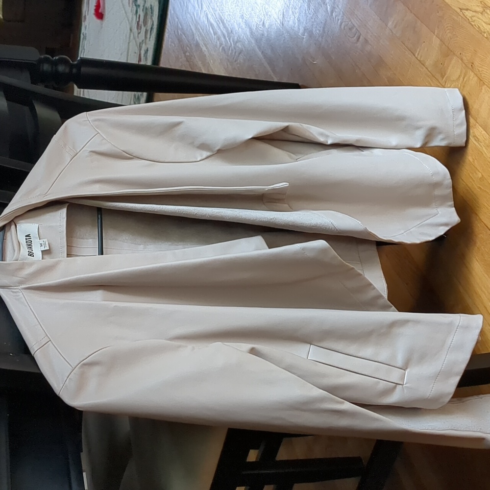 Rare BB Dakota Taupe Leather Jacket